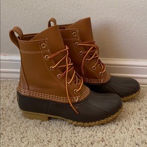 Women’s L.L. Bean Boots 8in Tan/Brown